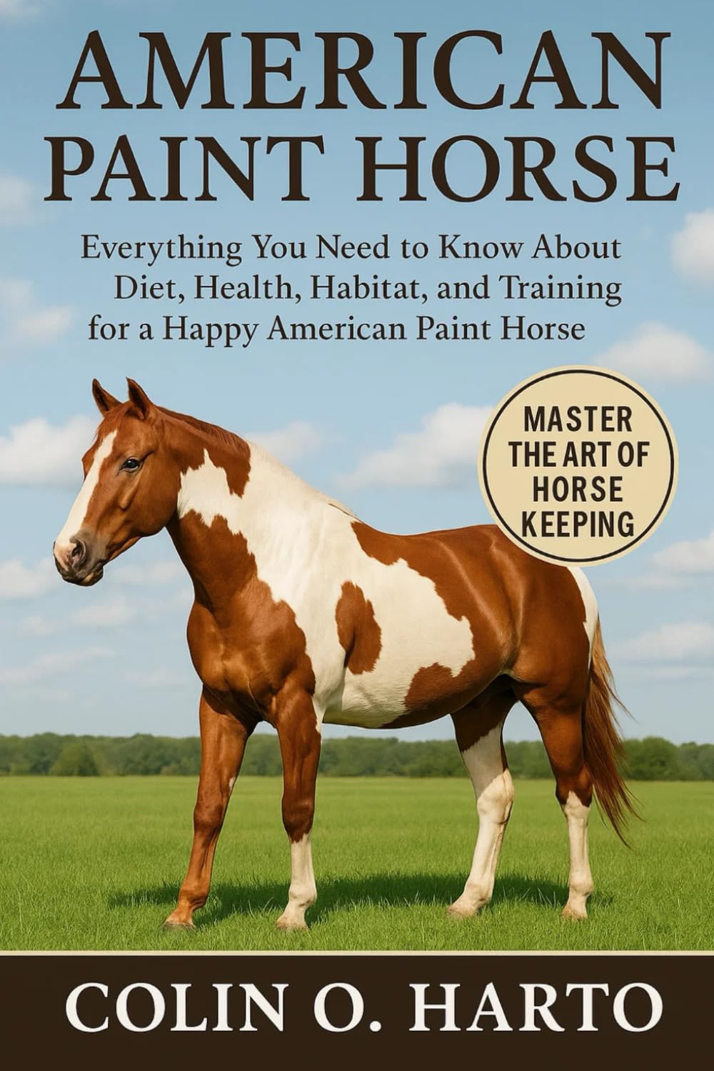 AMERICAN PAINT HORSE: Everything You Need to Know About Diet, Health, Habitat, and Training for a Happy American Paint Horse
