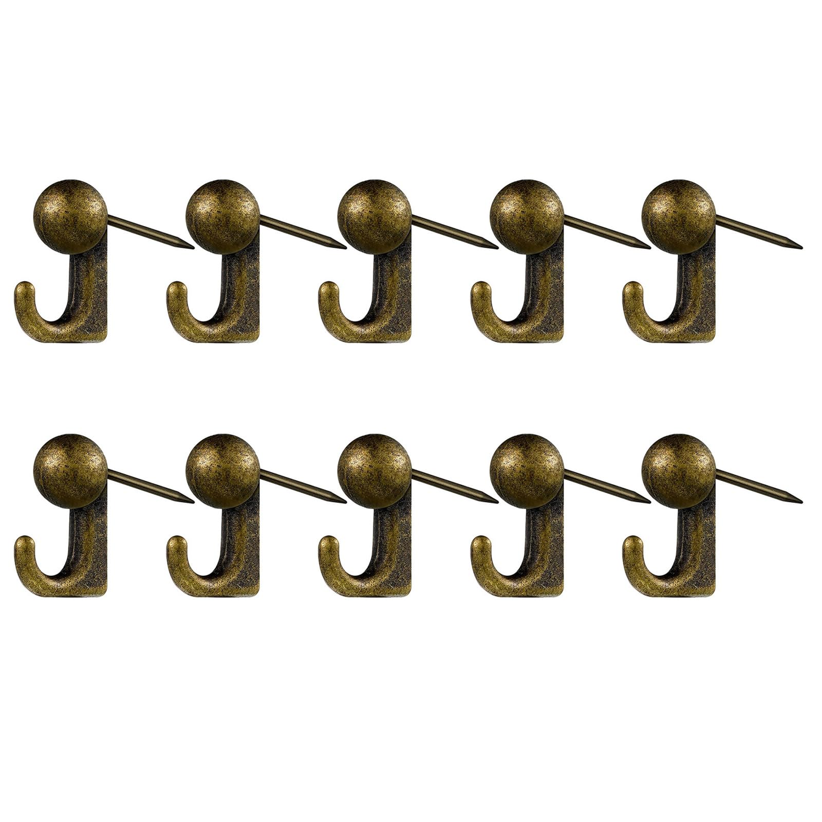 Crochets muraux en alliage de zinc premium cintres robustes finition métal