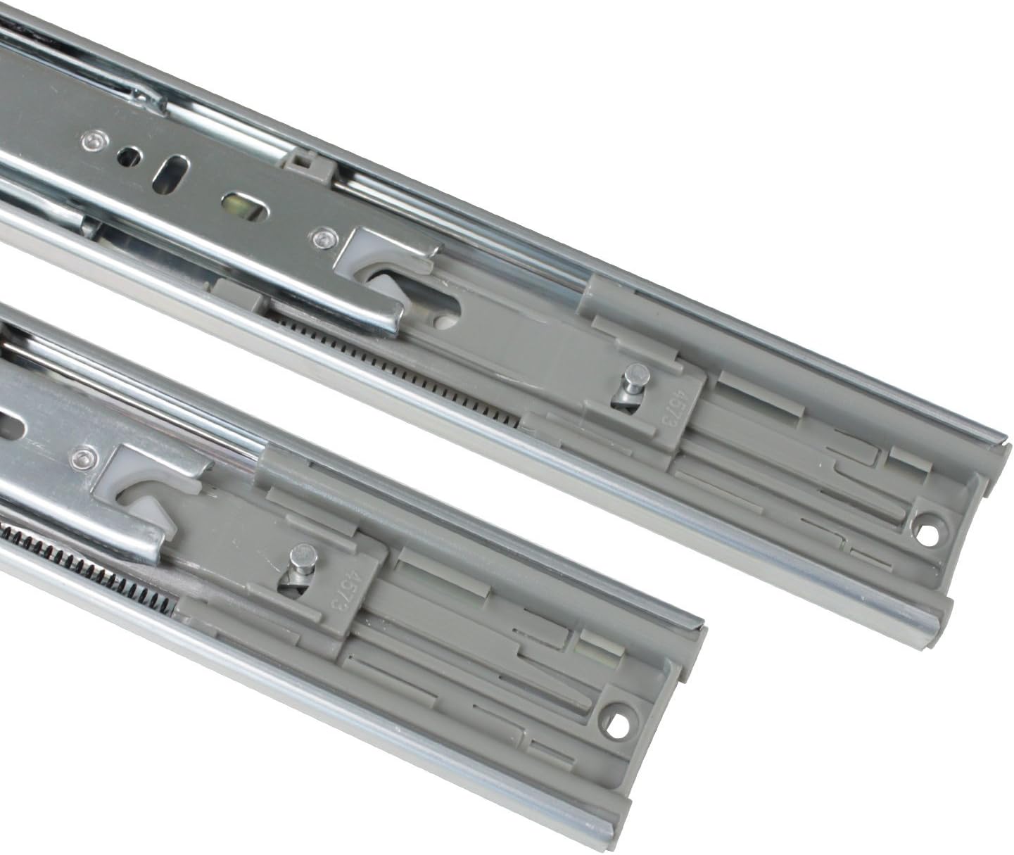 🛒 Crazy Deals Gobrico Rear/Side Mounting 20 Inch Drawer Slides with Brackets, Soft Closing Ball Bearing Cabinet Drawer Glides Runners, Heavy Duty Full Extension, 5Pairs