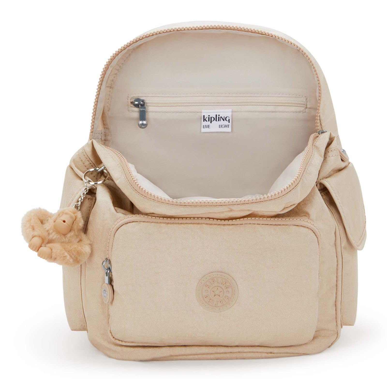 Kipling City Pack S Zaino Leggero Piccolo Multi Tasca Viaggio