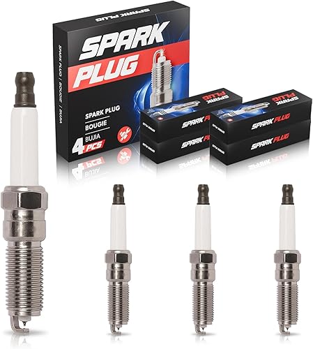 ENA Bujía de iridio para 91970 ILNAR8B7G 90644, bujías de repuesto automotrices compatibles con Chevrolet Cruze 1.4L Equinox 1.5L Malibu 1.5L Buick