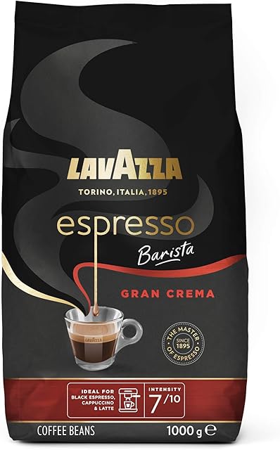 Lavazza Espresso  Barista Gran Crema  aromatyczne ziarna kawy  6 sztuk (6 x 1 kg)