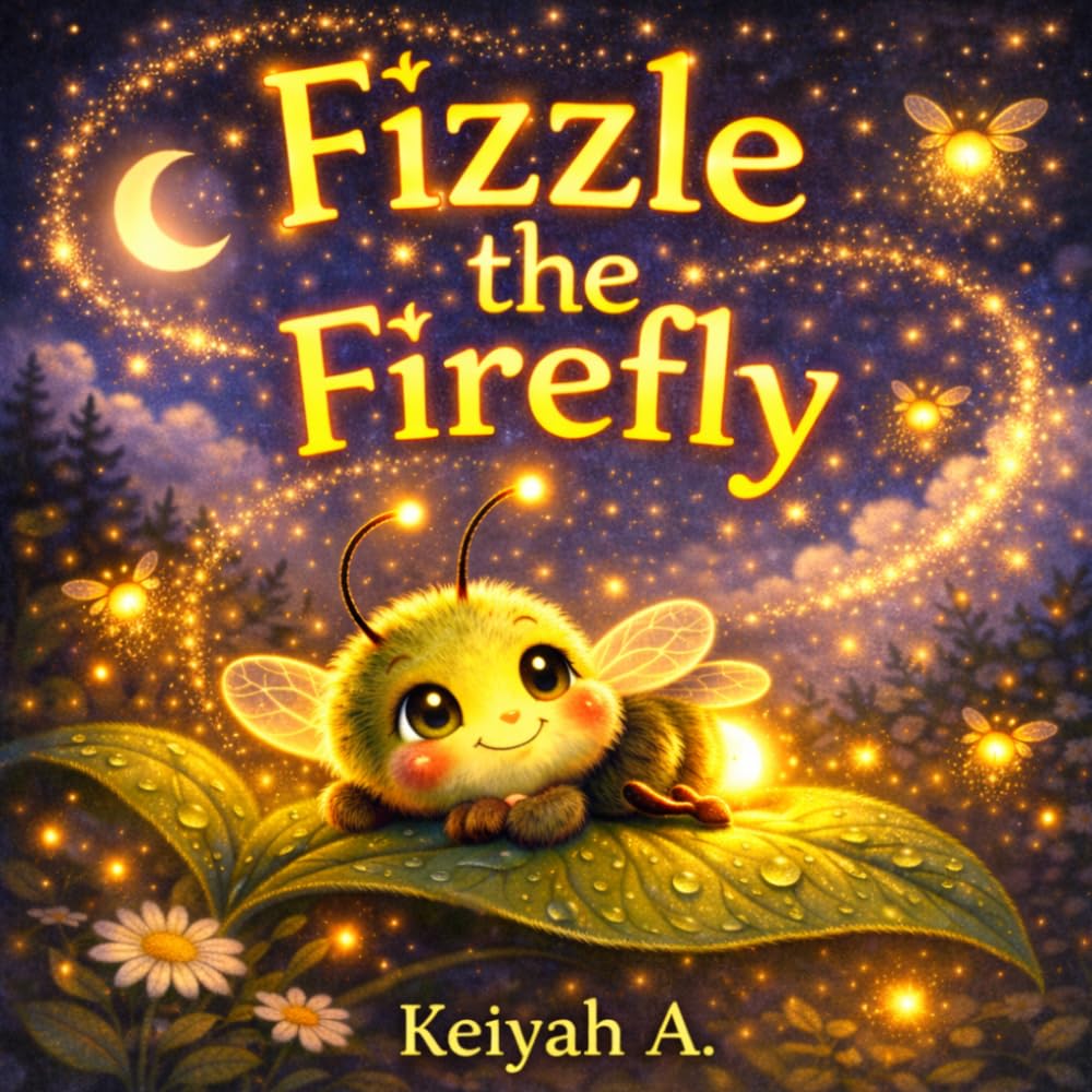 Fizzle the Firefly: A Magical Bedtime Story About Light, Friendship, and Wonder (Keiyah A. – Kids)