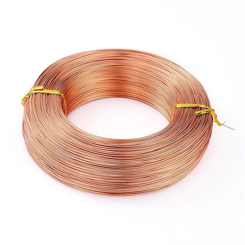 Beadthoven 17 Gauge (1.2mm) Aluminum Craft Wire 459 FT Bendable Flexible Metal Beading Wire for Jewelry Making Wrapping Floral Sculpting