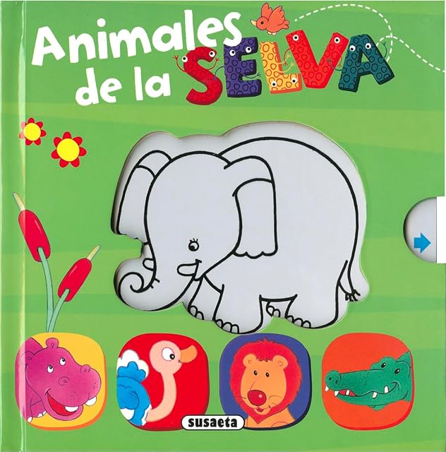 Portada de Animales de la selva
