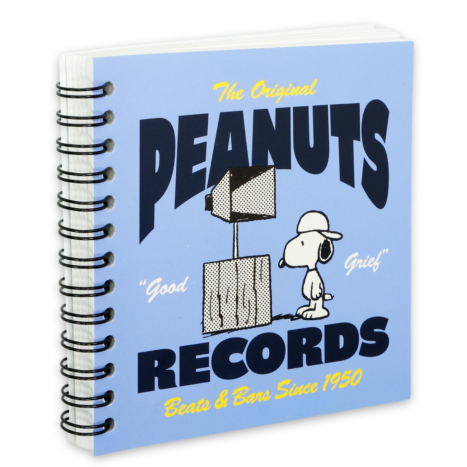Peanuts Journal Set Stationery Bundle with Square Snoopy Spiral Notebook Plus Stickers, More | Charlie Brown Diary Set for Kids, Boys, Girls image 2