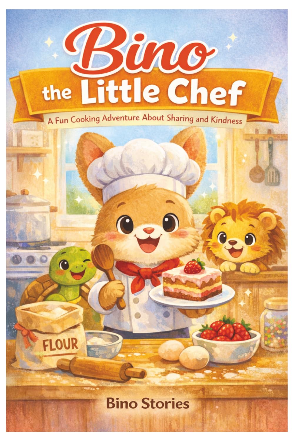 Bino the Little Chef: A Fun Cooking Adventure About Sharing and Kindness (Bino's Adventures Series)