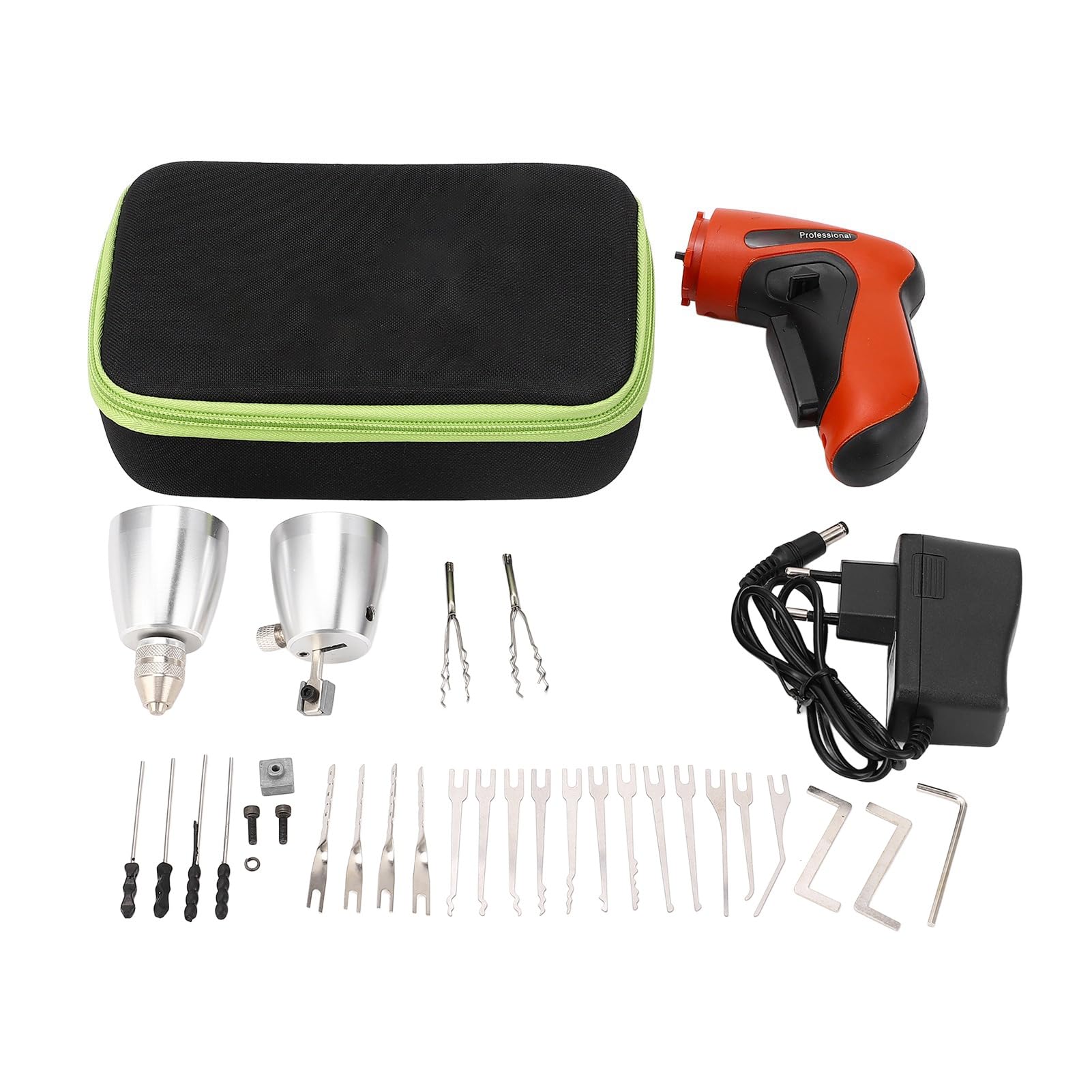 Kit di utensili rotanti senza fili, alimentati a batteria per foratura e lucidatura