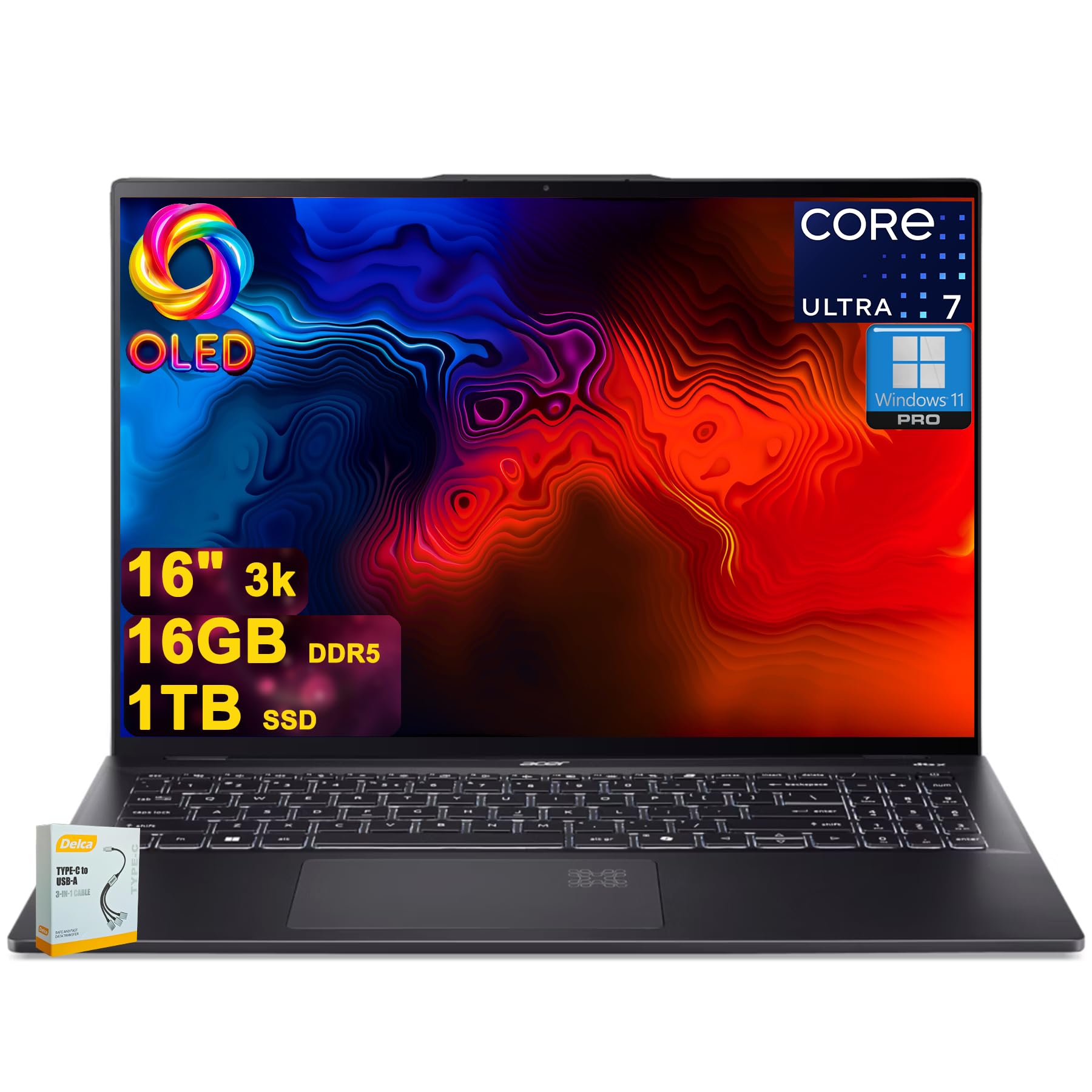 acer Swift 16 AI Copilot+ Laptop | 16