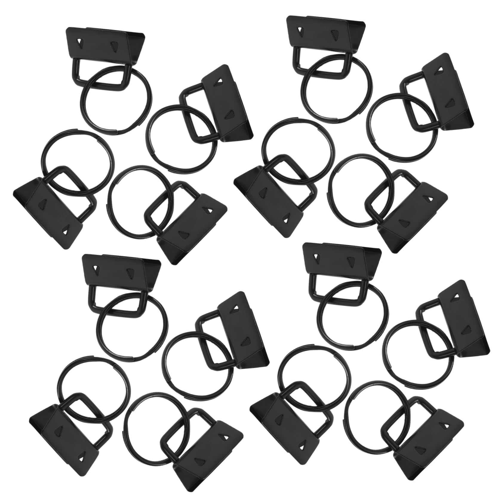 Operitacx 90stücke Schlüsselanhänger Hardware Für Bastelprojekte Robuste Clips Für Schlüsselbänder Taschen Und Mehr Für Kreative Anwendungen