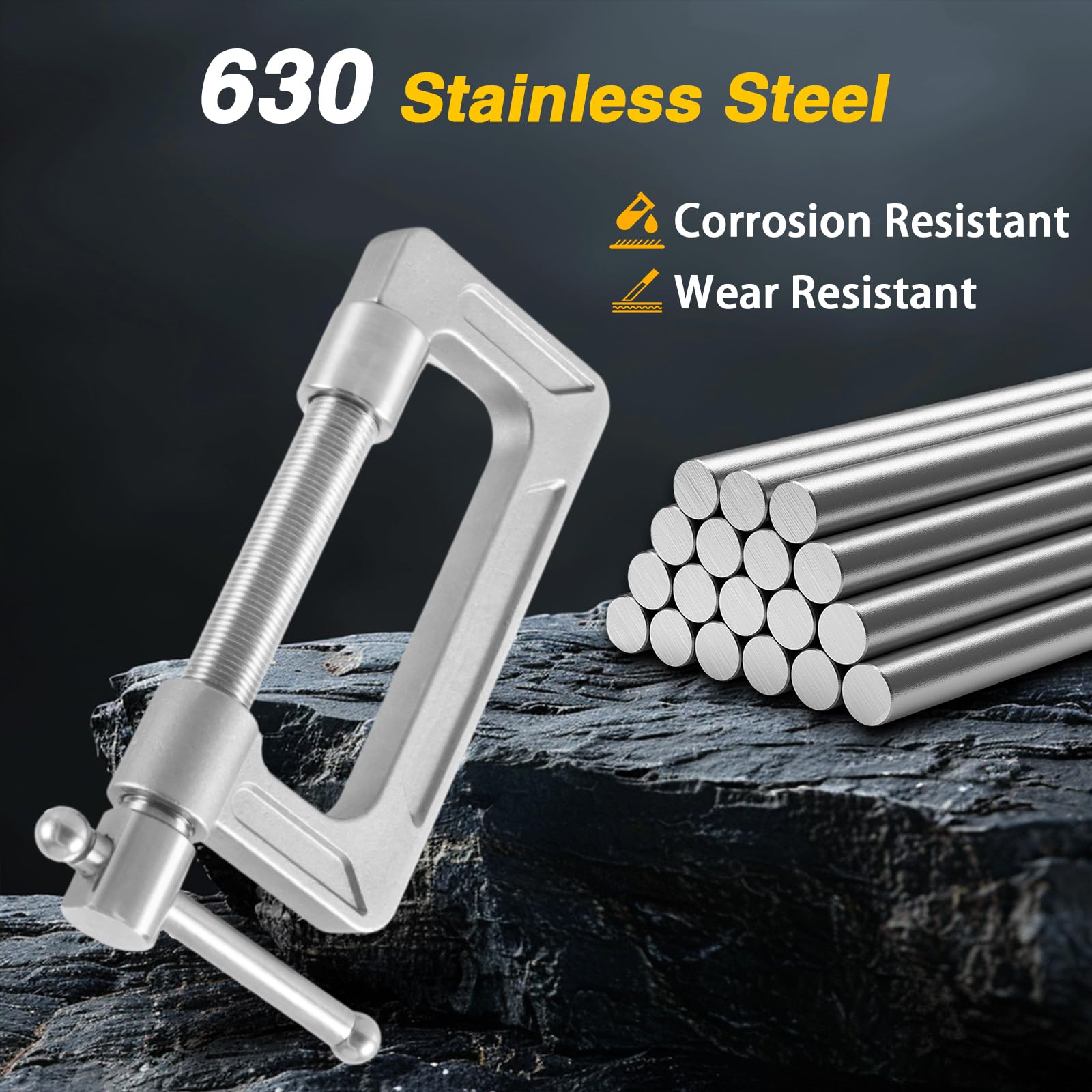 EVRBUL Upgraded Stainless Steel Alignment Cam Guide Pin Removal Installation Tool Compatible with Cadillac Escalade Chevrolet Avalanche Express Silverado Suburban GMC Yukon Savana