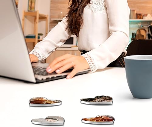 Miniatura 5 de GEHECRST Imanes de nevera con fotos personalizadas para refrigerador, imágenes coloridas, imanes de nevera para el hogar, oficina, cocina, escuela,