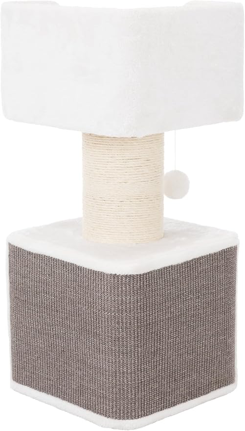 Trixie Ava Cat Tree – Rascador con Condominio y Poste de Sisal Grueso, Incluye Cojines Removibles miniatura 10