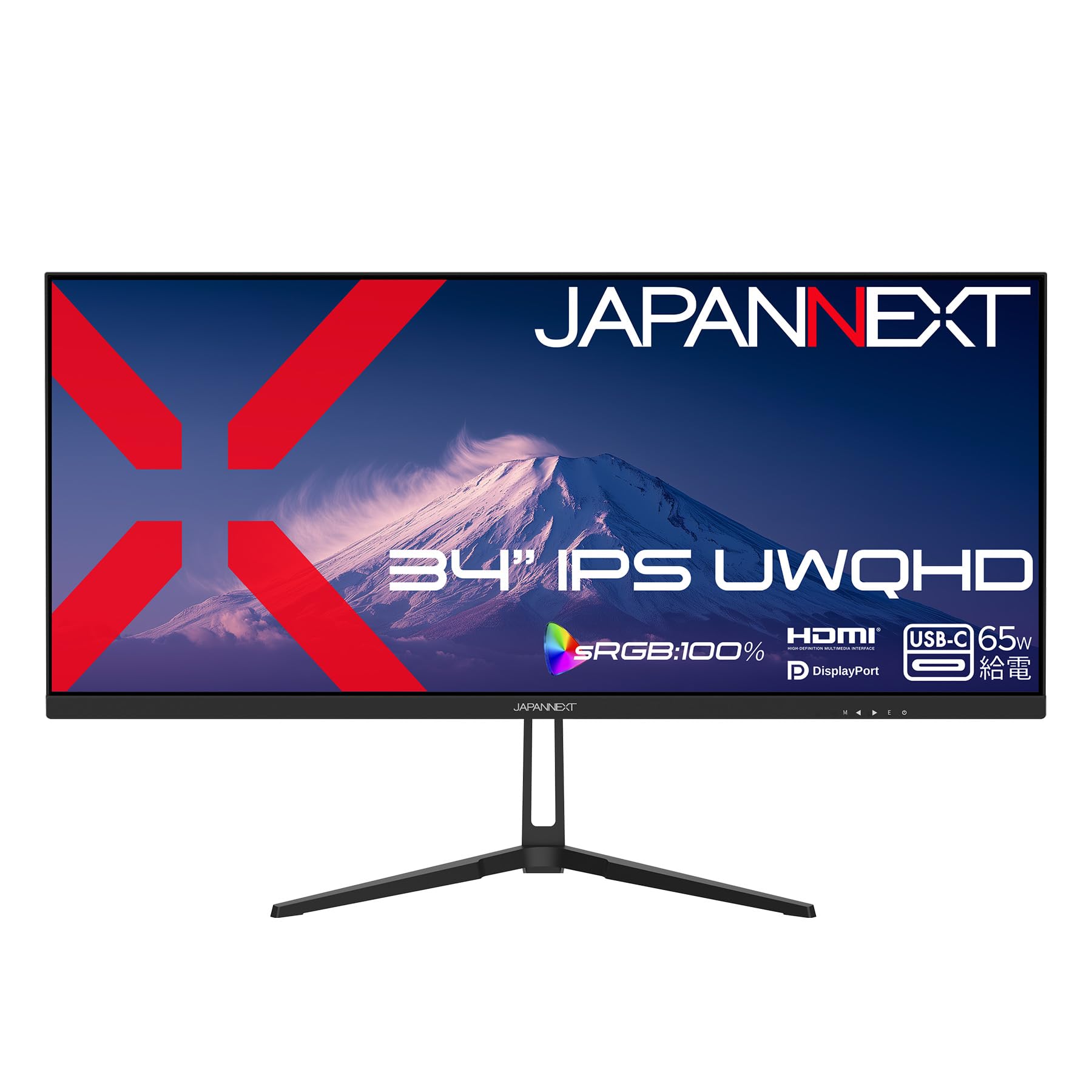 Amazon.co.jp: JAPANNEXT 34インチ IPSパネル搭載 UWQHD(3440×1440