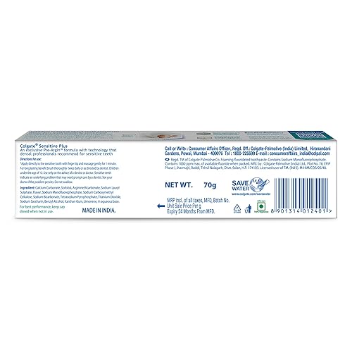 Miniatura 10 de Colgate Pasta de Dientes Sensible Plus - 2.47oz (Sensibilidad)