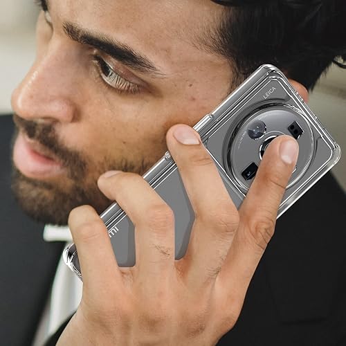 Miniatura 7 de Funda protectora transparente compatible con Xiaomi 12S Ultra, protección de grado militar delgada de cuerpo completo, resistente, a prueba de