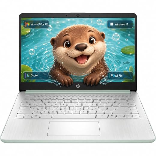 HP 14" Laptop 2026 Edition, Intel Processor, 4GB RAM, 128GB Storage
