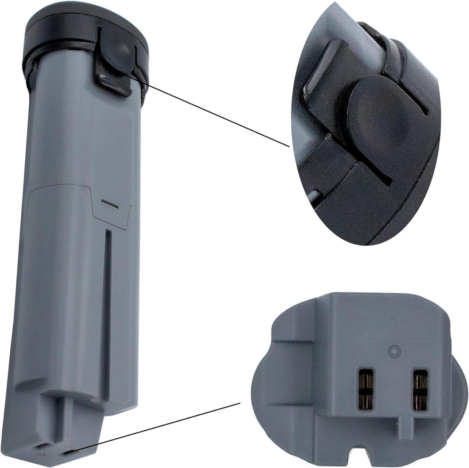 XSBT420 Rechargeable Li-ion Battery Compatible with Shark WS642AE WS642 WV401BL WS640 QV410QBL Wandvac Cordless Vacuum Cleaner 14.4V/1900mAh