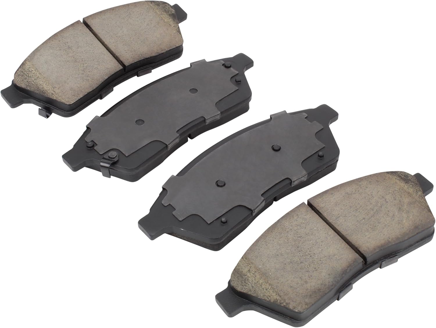 QUALITY-BUILT Front Ceramic Brake Pads, QB 1000-1422C, Compatible with 2010-2016 Cadillac/Saab (9-4X,SRX)