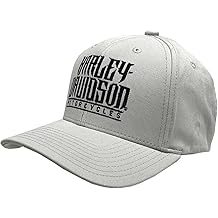 Gorra de b&eacute;isbol de corte el&aacute;stico con bot&iacute;n bordado para hombre - Gris