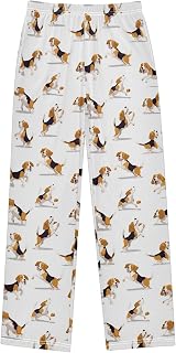 Pfrewn Pajama Pants Long Sleep Lounge Pants Soft Pajama Bottoms with Pockets S-XL