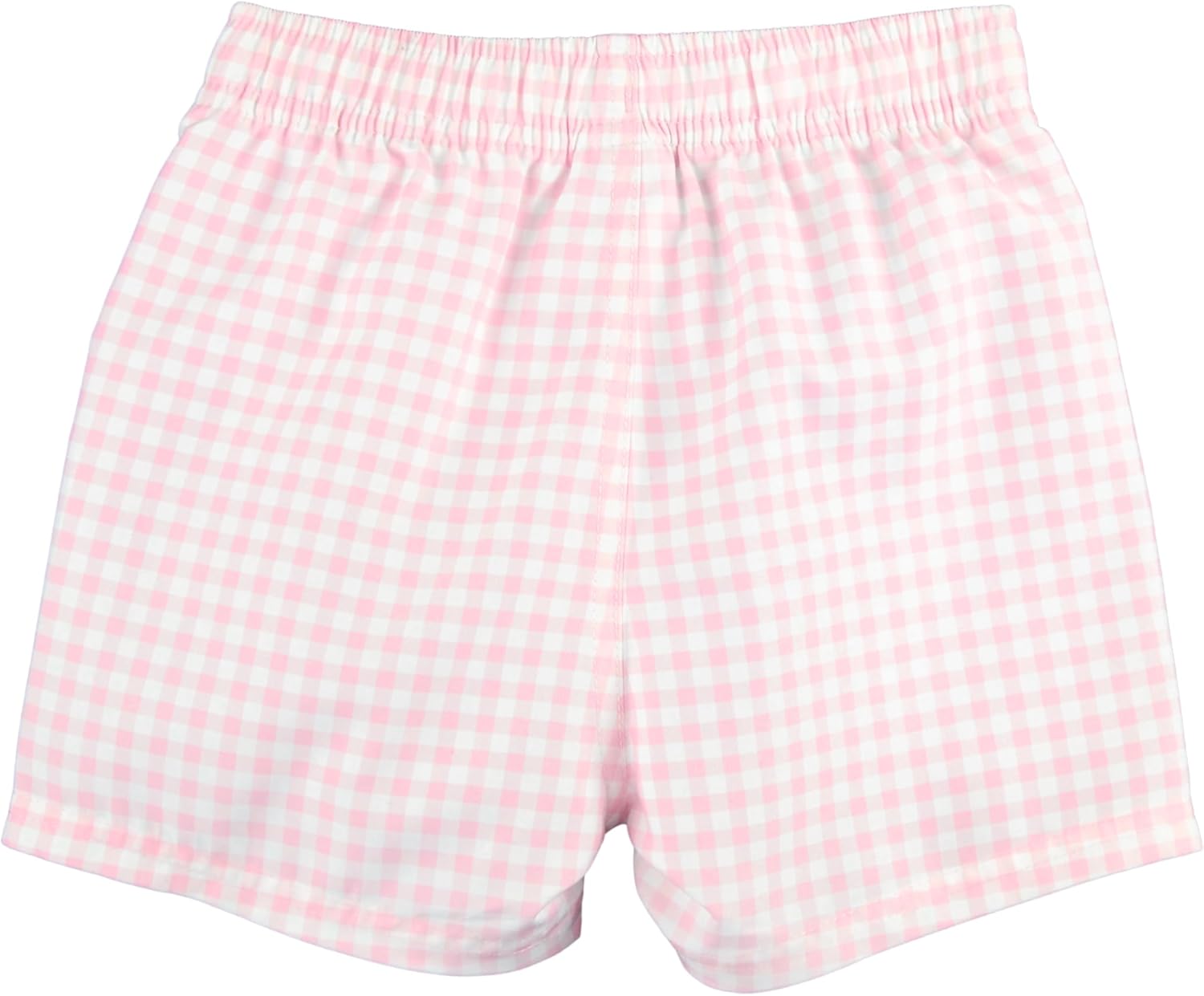 RUGGEDBUTTS Boys UPF50+ Sun Protection Gingham Swim Trunks