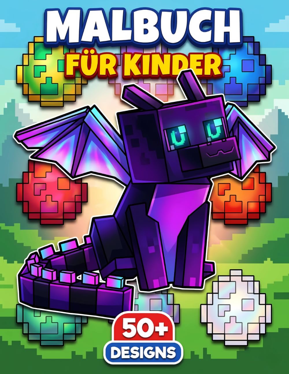 Malbuch Für Kinder: Über 50 Einzigartige Und Lustige Designs Für Kreativen Malspaß