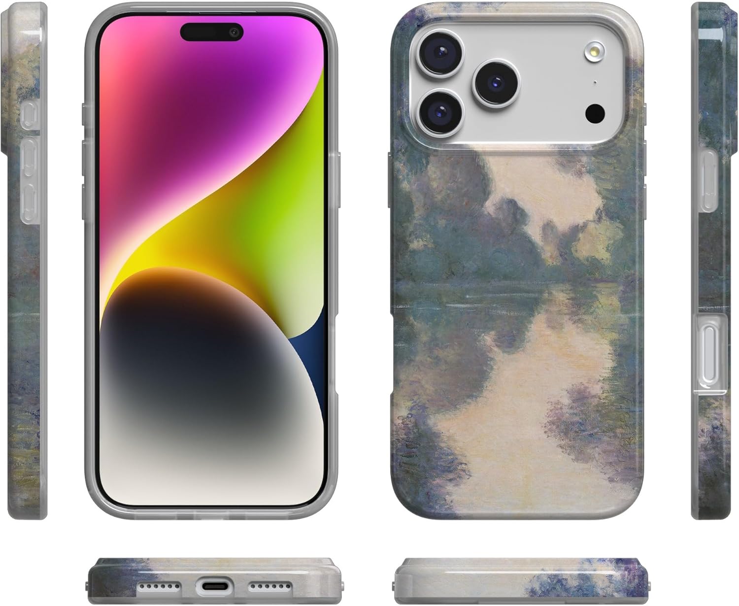 Casely iPhone 17 Pro Max Case | Monet's Morning | The Met Museum | Compatible with MagSafe | Classic Ultra Slim Design