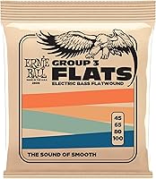 Vista 4 de Ernie Ball Group I Cuerdas Flatwound para Guitarra Bajo, Calibre 55-110 (P02802)