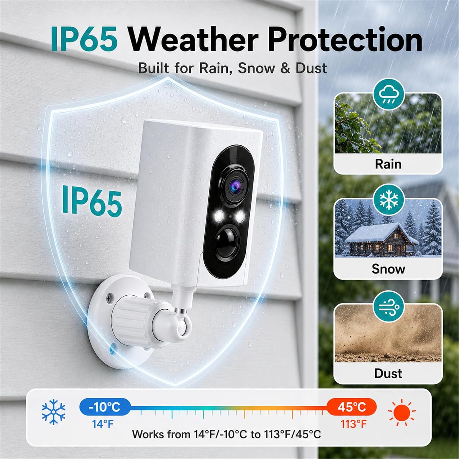 2K Security Cameras Wireless Outdoor, 355° Pan Rotate, Battery Powered, Color Night Vision WiFi Cameras, AI Motion Detection, Cloud/SD Storage, IP65, Alert & Alarm, Cameras for Home Security, 2 Pack 10 71Mu9vhD23L. AC SL1500