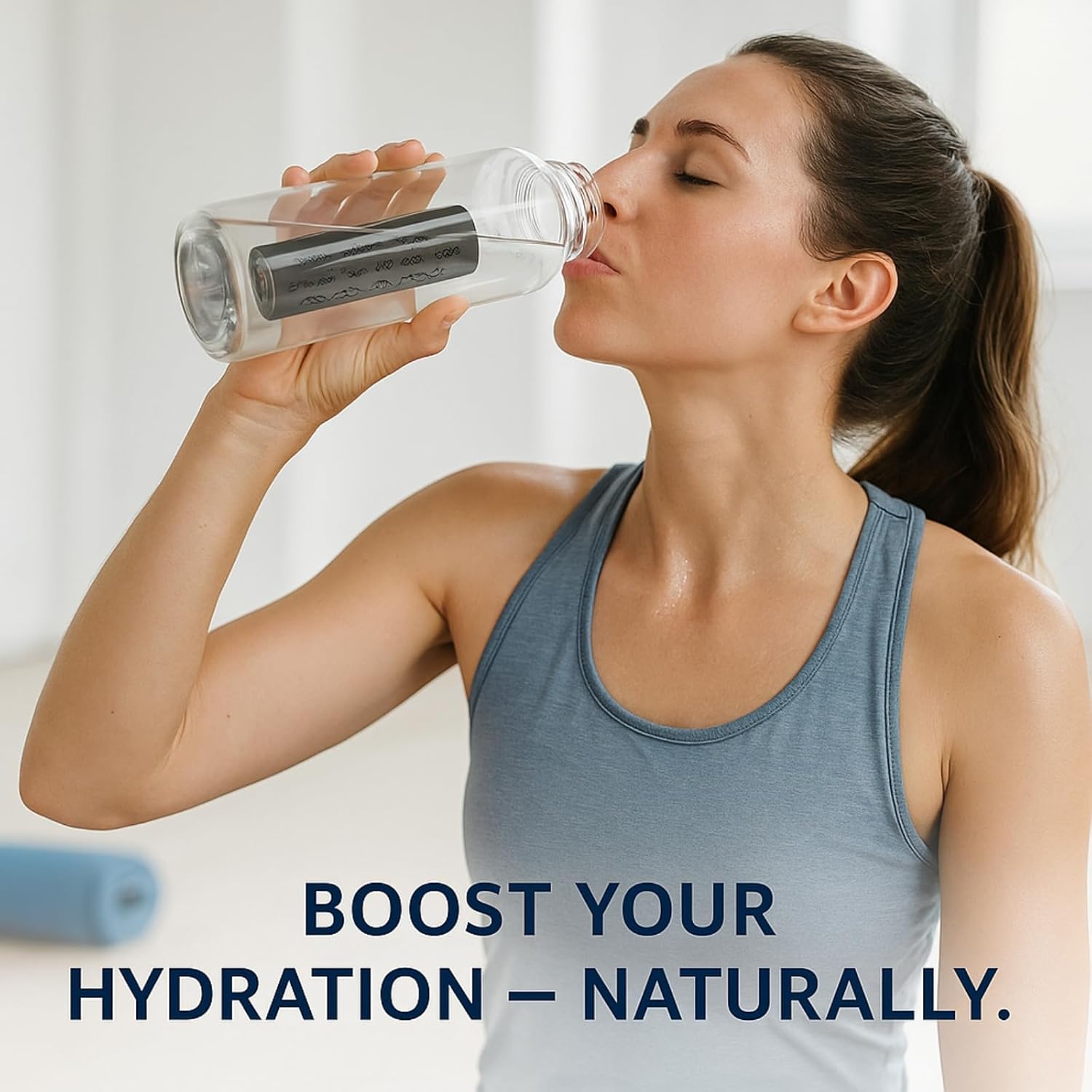 Nispira Alkaline Magnesium Water Infuser Sticks – Adds Electrolytes & Minerals Compatible with Any Bottle or Small Pitcher, 3 Pack