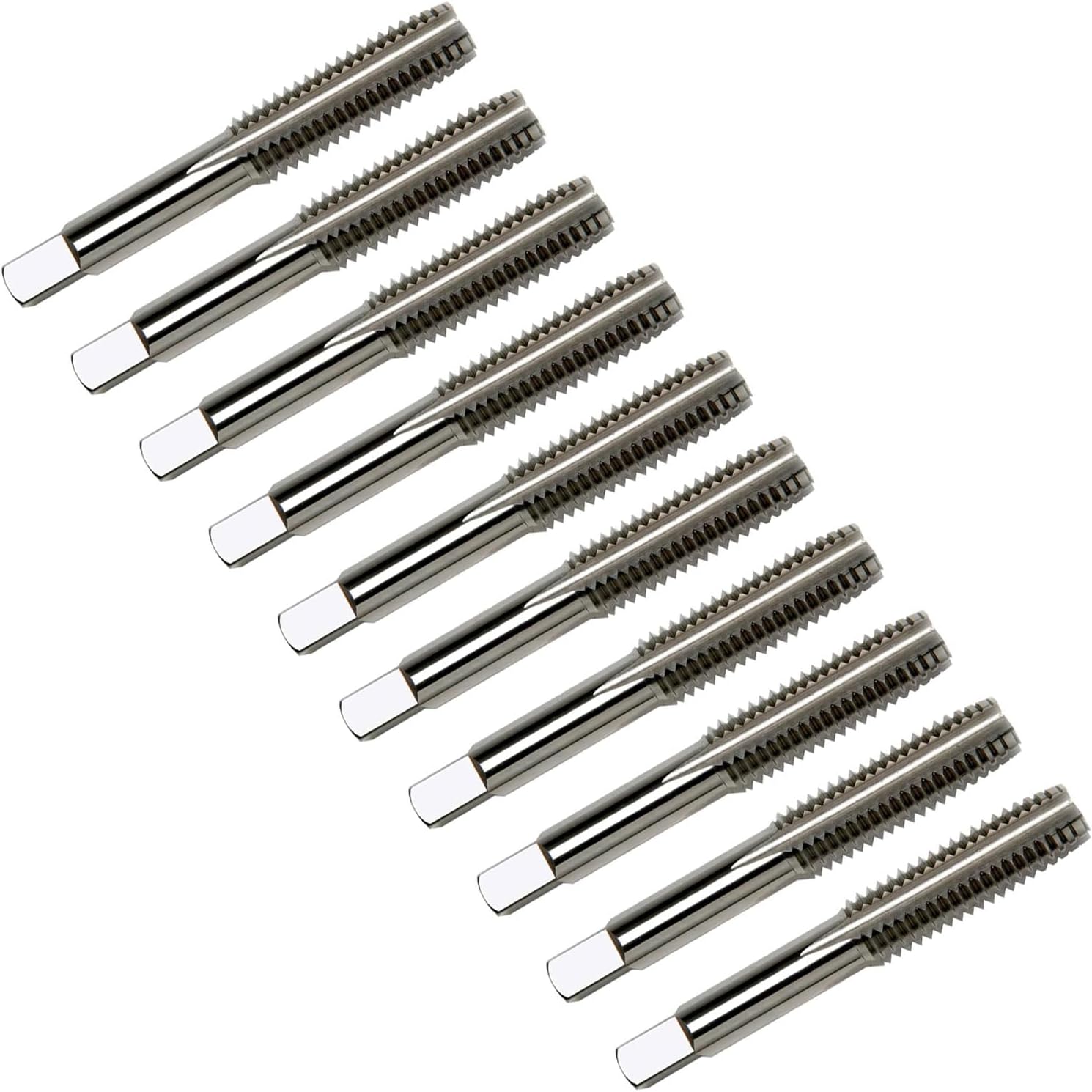 Sowa 5/8"-18 HSS Bottom Hand Tap – 5/8"-18 Thread, 4-Flute Bottom Chamfer, Bright Finish, 3-13/16" Overall Length