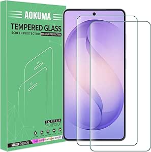 AOKUMA Tempered Glass for Samsung Galaxy S26 Ultra 5G Screen Protector, [2 Pack] Premium Quality Guard Film, Case Friendly, Shatterproof, Shockproof, Scratchproof, Oilproof