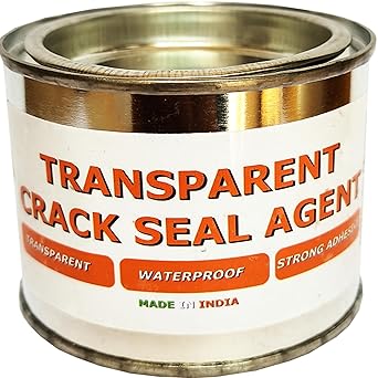 Newvent (4 liter) Transparent Tiles crack Repair Glue | waterproof Wall sealant Anti Leakage glue | Window Roof Corner Leakage Glue (4 Liter)