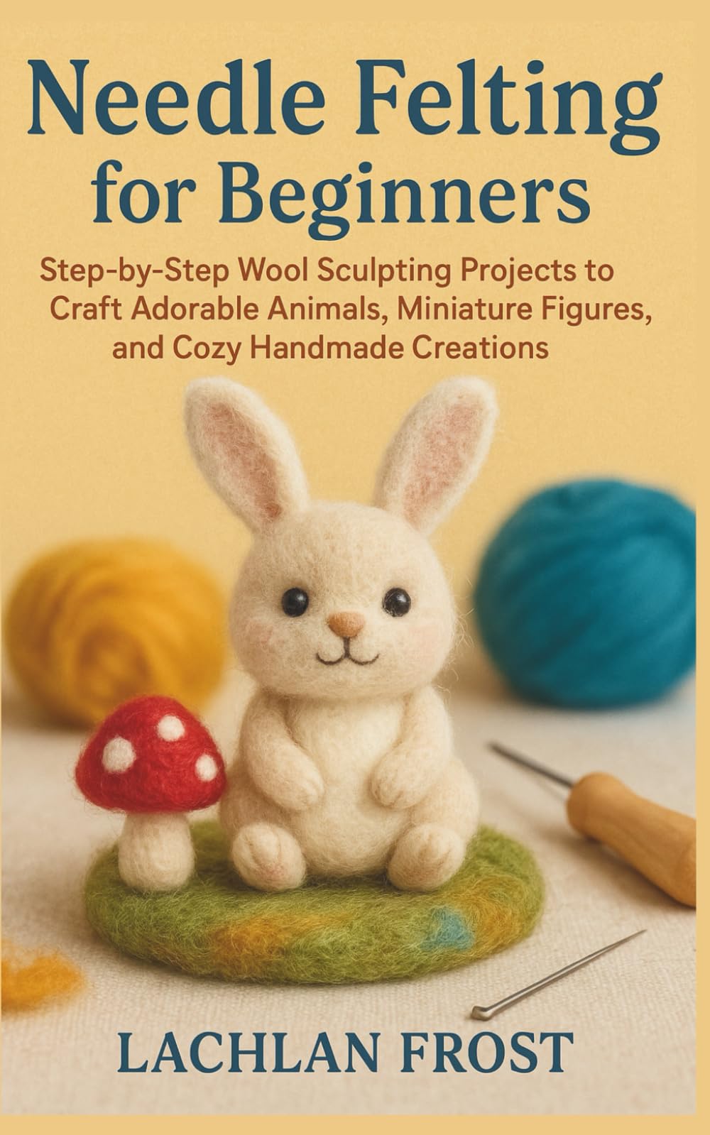 Needle Felting for Beginners: Step-by-Step Wool Sculpting Projects to Craft Adorable Animals, Miniature Figures, and Cozy Handmade Creations
