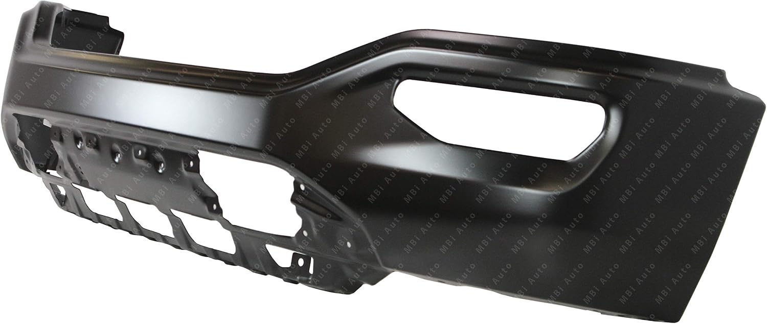 BUMPERS THAT DELIVER - Primered, Steel Front Bumper Face bar Compatible with 2016 2017 2018 GMC Sierra 1500 16 17 18, GM1002865