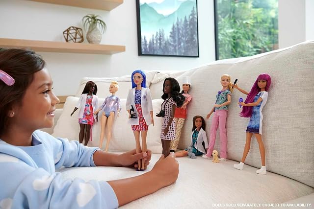 Foto 2 de 6 de Barbie Quiero ser Chef muñeca Morena con Accesorios para cocinar Pasta para niñas + 3 años (Mattel GTW38)