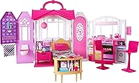 Algopix Similar Product 17 - Barbie Glam Getaway Portable Dollhouse