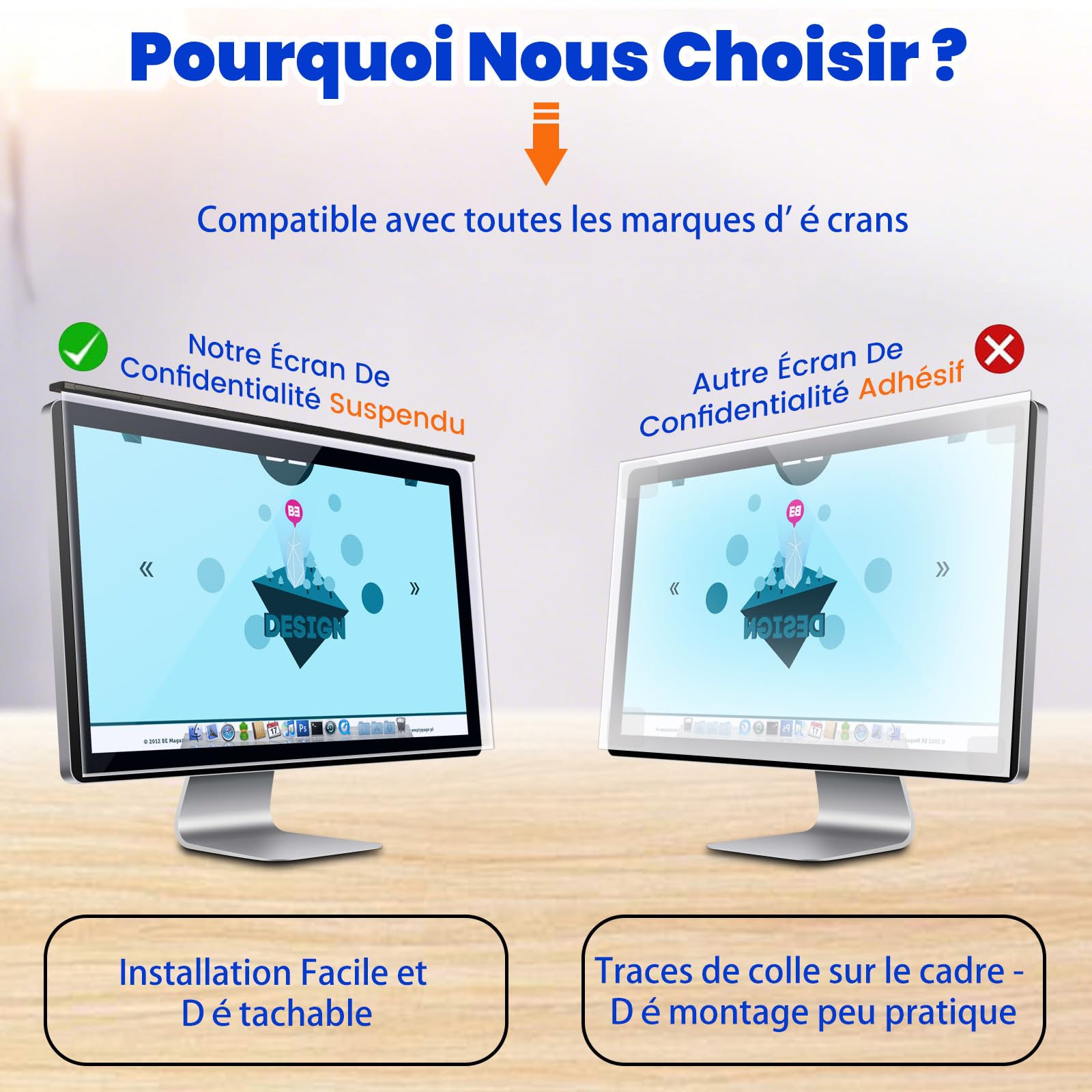 Filtre De Confidentialité 3M For 15.6" Laptops 16:9 With COMPLY - Filtre De Confidentialité Pour Ordinateur Portable (PF156W9B