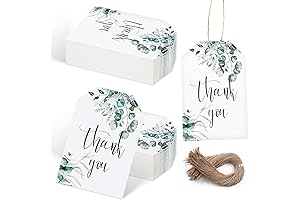 SallyFashion 75PCS Thank You Gift Tags with String: The Ultimate Expression of Gratitude