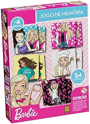 Jogo de Memória Barbie