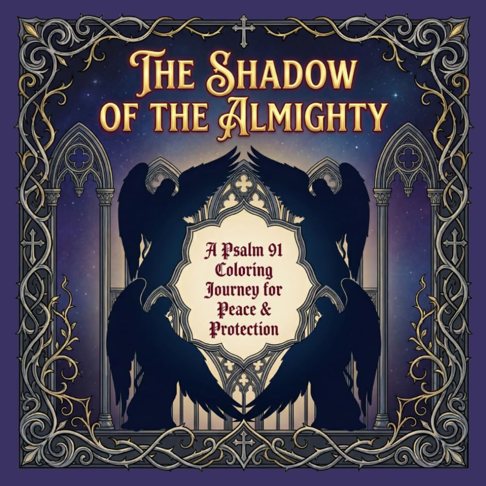 The Shadow of the Almighty: A Psalm 91 Coloring Journey for Peace & Protection