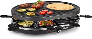 Tristar RA-2996 Raclette Pour 8 personnes – Avec zone pour les crêpes