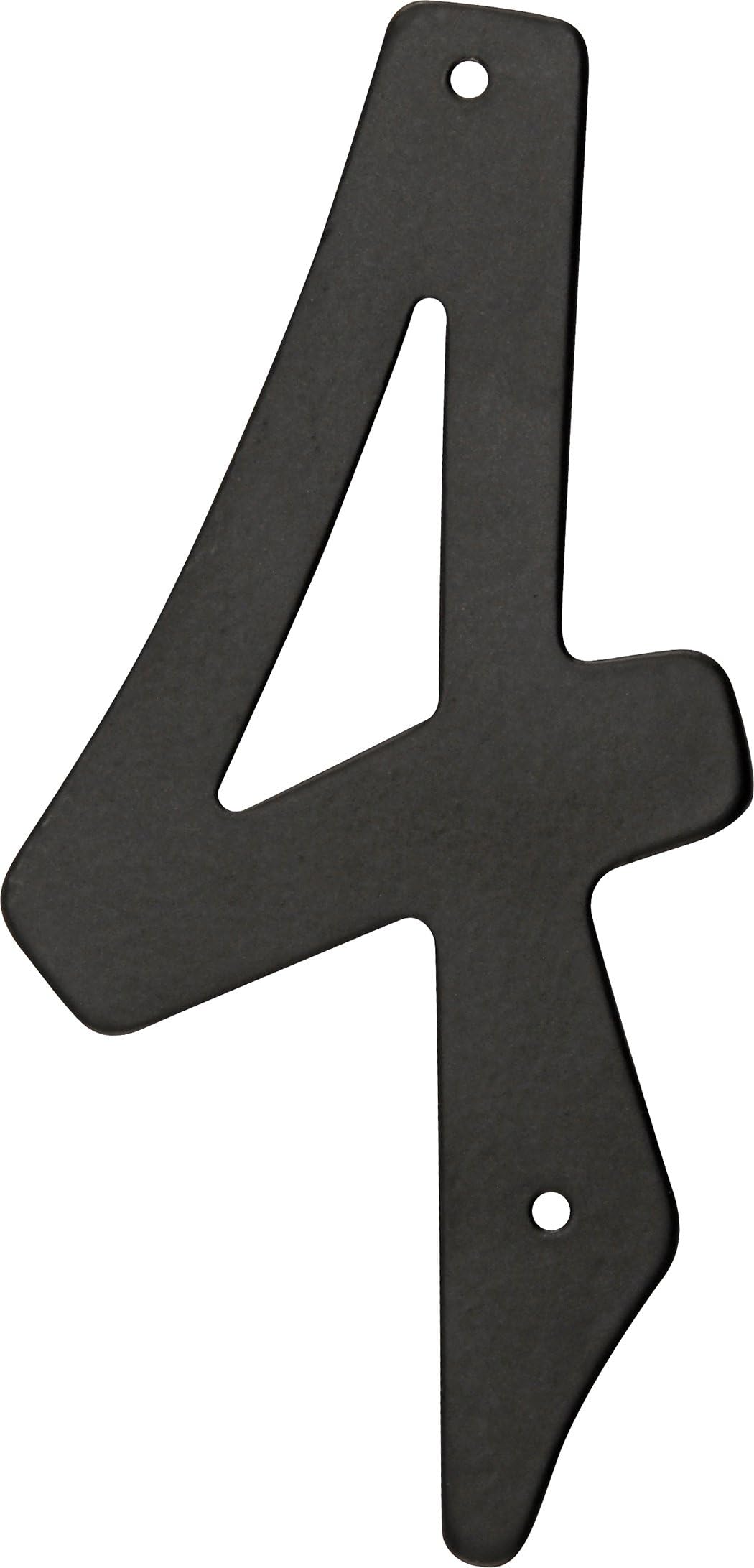 Amazon.com: HIllman 841624 4-Inch Nail-On Black Die Cast Aluminum ...