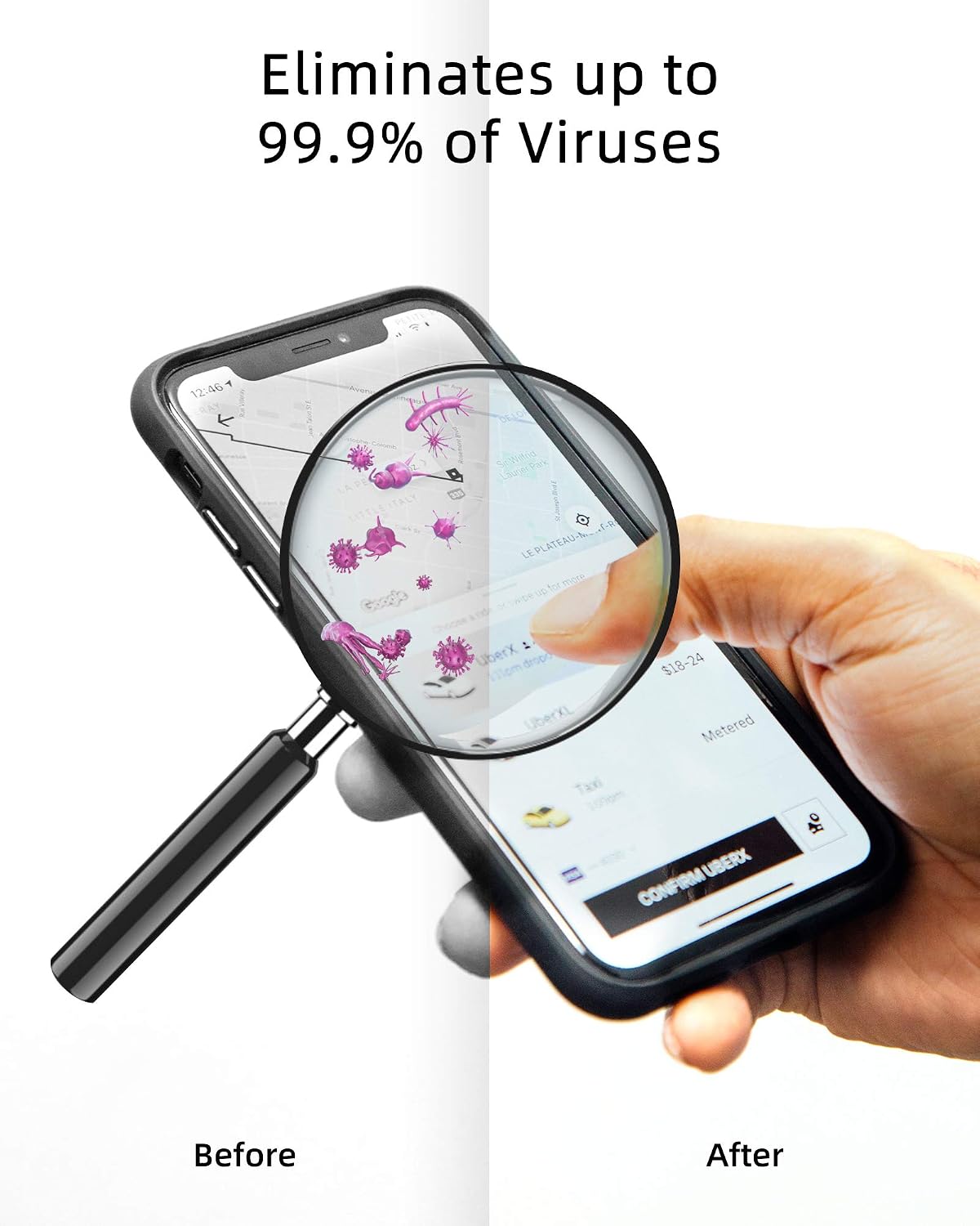 Onе-Dау Sаlе: Uр tо 50% оƒƒ UV Light Sanitizer, Phone Sanitizer UV Box | UV Sterilizer Box for Smartphone | Clinically Proven Kills Germs Viruses & Bacteria UV-C Light Disinfector 2021 New Gift for Family Men Frее Shірріng 🛒 UV Light Sanitizer, Phone Sanitizer UV Box | UV Sterilizer Box for Smartphone | Clinically Proven Kills Germs Viruses & Bacteria UV-C Light Disinfector 2021 New Gift for Family Men