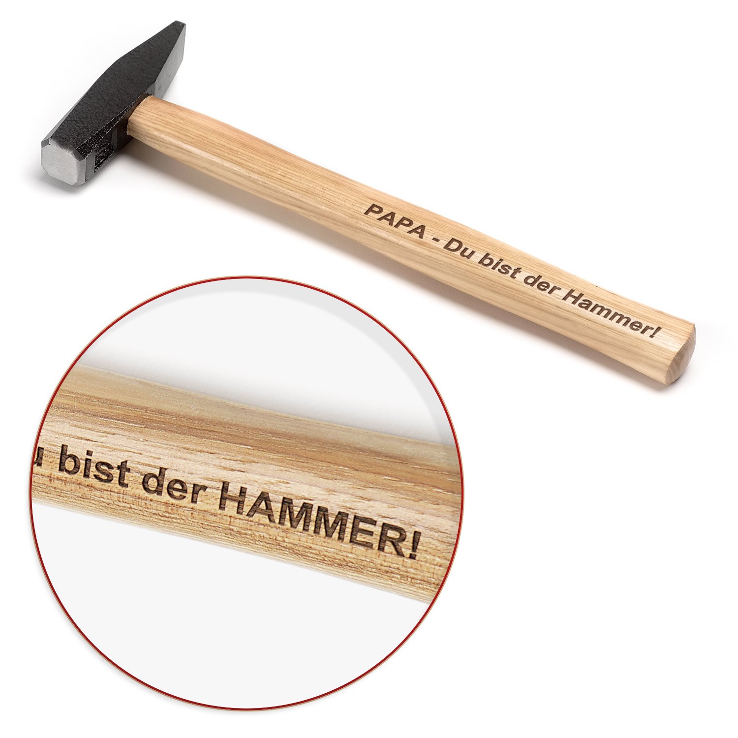 Personalisierter Hammer Mit Gravur - Geschenk Für Männer Made In Germany