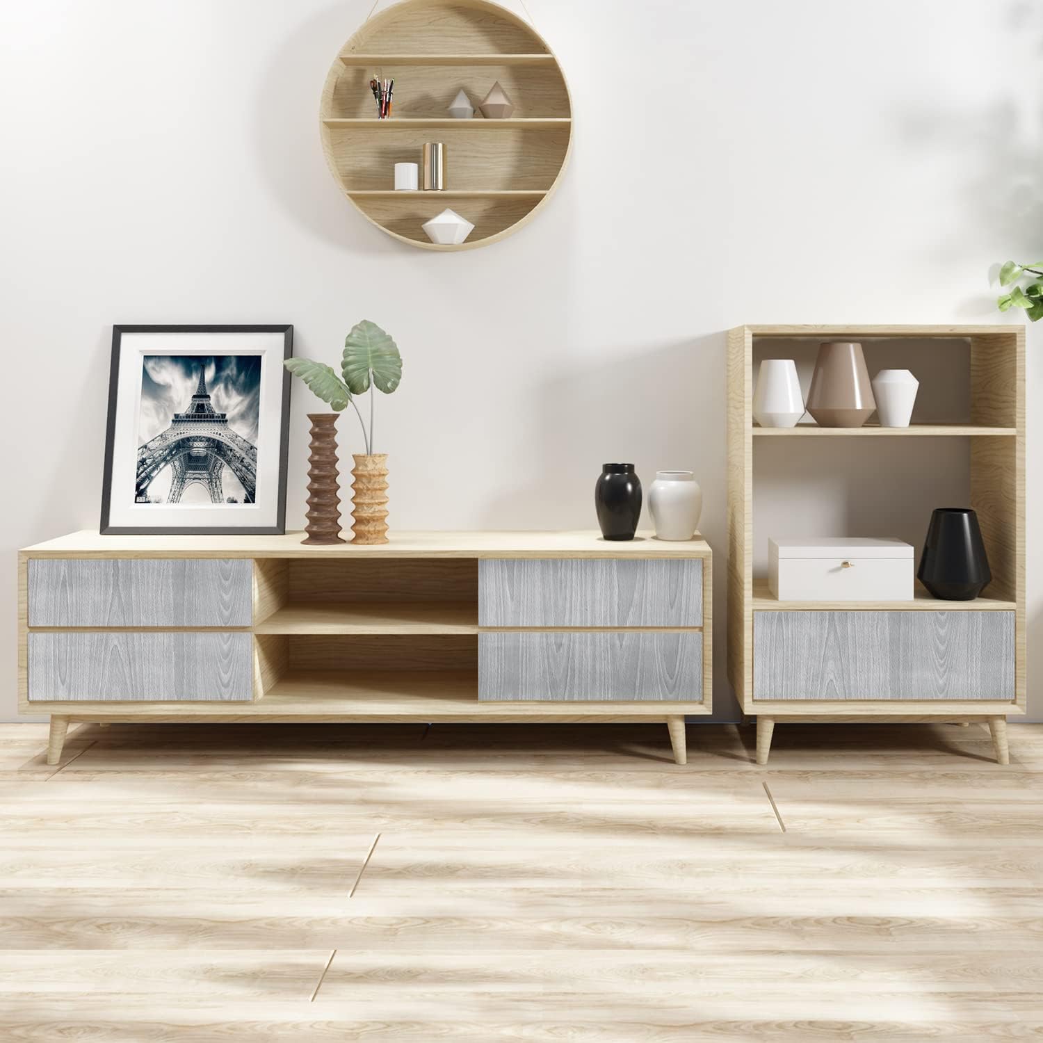 Livelynine Grey Wood Contact Paper Peel and Stick Philippines | Ubuy