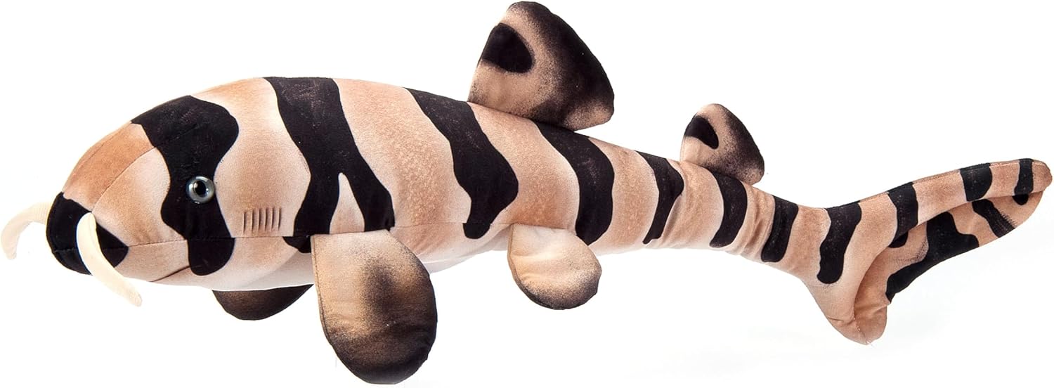 The Petting Zoo Bamboo Shark Stuffed Animal Plushie, Gifts for Kids, Wild Onez Sealife Animals, Shark Plush Toy, 26 inches
