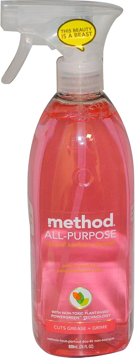 Method, All Purpose Natural Surface Cleaner, Pink