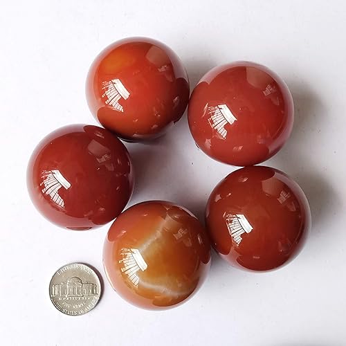 Vista 34 de Escultura de esfera de adivinación de cristal curativo de piedra lunar de 1.575 pulgadas, bola de piedras preciosas, Feng Shui Chakra Aura Piedra